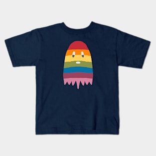 lgbtq ghost pride Kids T-Shirt